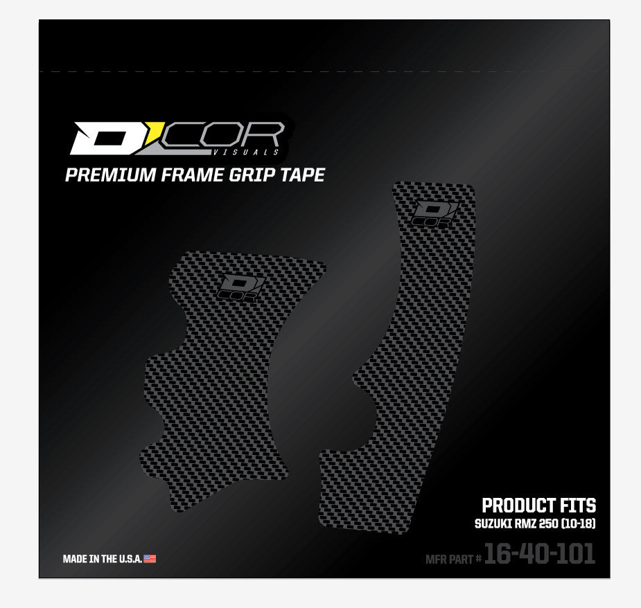 D'COR FRAME GRIP GUARD DECAL GREY 16-40-101