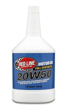 Load image into Gallery viewer, RED LINE 20W50 MOTOR OIL GAL 12505