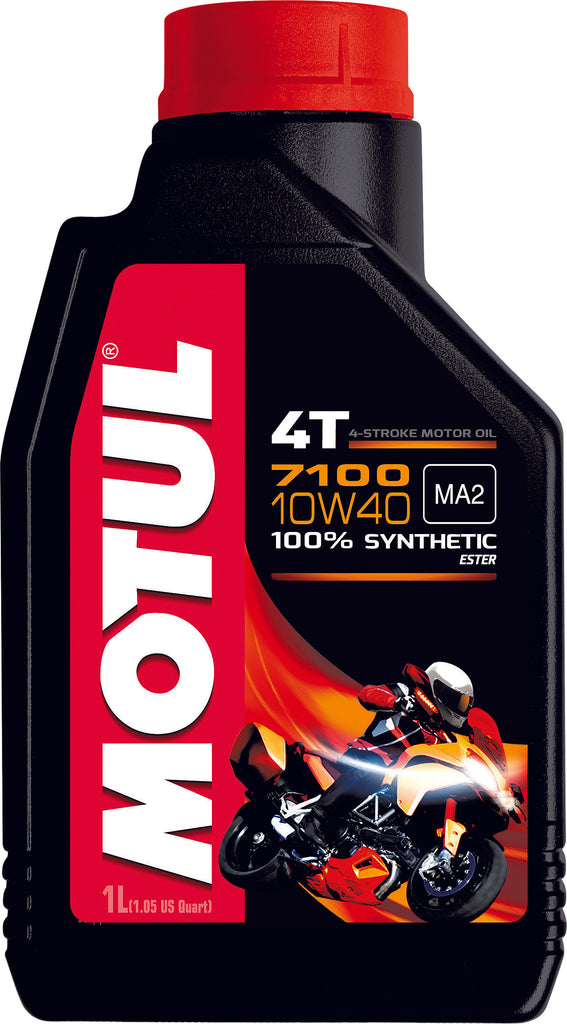 MOTUL 7100 SYNTHETIC OIL 10W40 LITER 104091