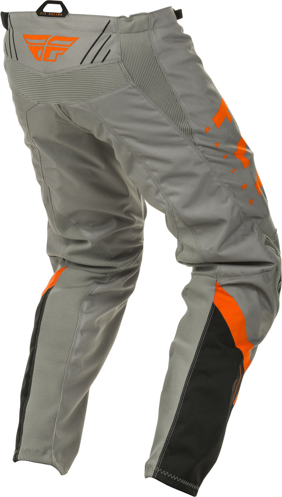 FLY RACING F-16 PANTS GREY/BLACK/ORANGE SZ 22 373-93522