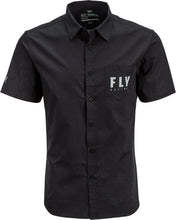Load image into Gallery viewer, FLY RACING FLY PIT SHIRT BLACK 2X 352-62132X