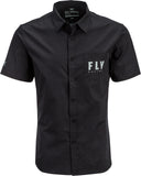 FLY RACING FLY PIT SHIRT BLACK LG 352-6213L