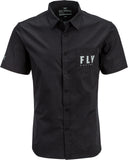 FLY RACING FLY PIT SHIRT BLACK MD 352-6213M