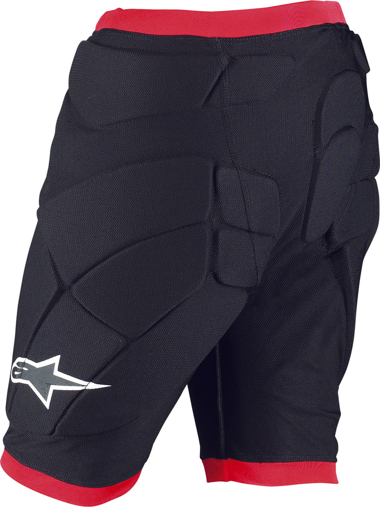 ALPINESTARS COMP PRO SHORTS BLACK/RED LG 650777-13-L