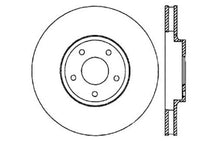 Load image into Gallery viewer, StopTech 06-07 350Z / 05-07 G35 exp Sport/ 06-07 G35X SportStop Slotted &amp; Drilled Front Left Rotor