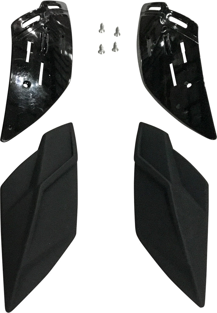 GMAX TOP FRONT VENTS LEFT/RIGHT MATTE BLACK FF-98/MD-01 G001024