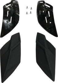 GMAX TOP FRONT VENTS LEFT/RIGHT MATTE BLACK FF-98/MD-01 G001024