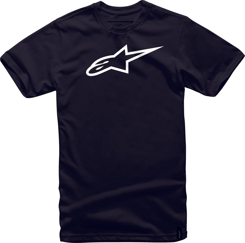 ALPINESTARS AGELESS TEE BLACK/WHITE LG 1032-72030-1020-LG