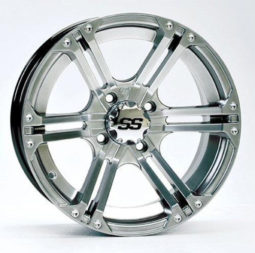 ITP SS212 ALLOY WHEEL PLATINUM 14X 8 4/137 5+3 14SS622BX