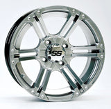 ITP SS212 ALLOY WHEEL PLATINUM 14X 8 4/137 5+3 14SS622BX