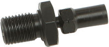 Load image into Gallery viewer, GOODRIDGE SNIPER 2 STRAIGHT MALE ADAPTER BLACK 3/8-24 SN440-02-03BDY