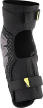 Load image into Gallery viewer, ALPINESTARS SEQUENCE KNEE PROTECTORS ANTHRACITE/YELLOW 2X 6502618-145-L