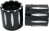 AVON AXLE NUT COVER RIVAL BLACK 1
