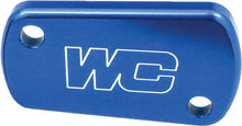 Load image into Gallery viewer, WORKS REAR BRAKE COVER (BLUE) 21-700
