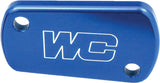 WORKS REAR BRAKE COVER (BLUE) 21-600