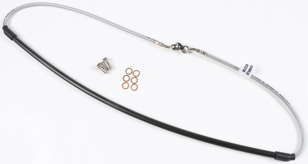 GALFER STEEL BRAKE LINE FRONT KAW FK003D638-1-atv motorcycle utv parts accessories gear helmets jackets gloves pantsAll Terrain Depot