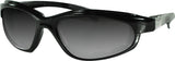 ZAN ARIZONA SUNGLASS BLACK W/SMOKE LENS EZAZ001