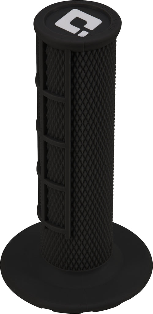 ODI HALF WAFFLE LOCK-ON GRIP BLACK H36HWB