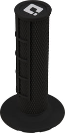 ODI HALF WAFFLE LOCK-ON GRIP BLACK H36HWB