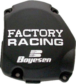 BOYESEN FACTORY RACING IGNITION COVER BLACK SC-21CB