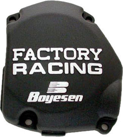 BOYESEN FACTORY RACING IGNITION COVER BLACK SC-21CB