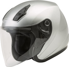 Load image into Gallery viewer, GMAX OF-17 OPEN-FACE HELMET DARK SILVER XL G317197N