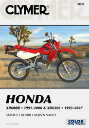 CLYMER REPAIR MANUAL HON XR600R/XR650L CM221-atv motorcycle utv parts accessories gear helmets jackets gloves pantsAll Terrain Depot
