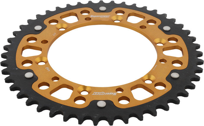 SUPERSPROX STEALTH SPROCKET 47T GOLD RST-460-47-GLD