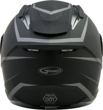 Load image into Gallery viewer, GMAX FF-88 FULL-FACE PRECEPT HELMET MATTE BLACK/GREY XS G1884073