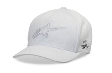 Load image into Gallery viewer, ALPINESTARS AGELESS JACK TECH CURVE BILL H WHITE LG/XL 1019-81108-20-L/XL