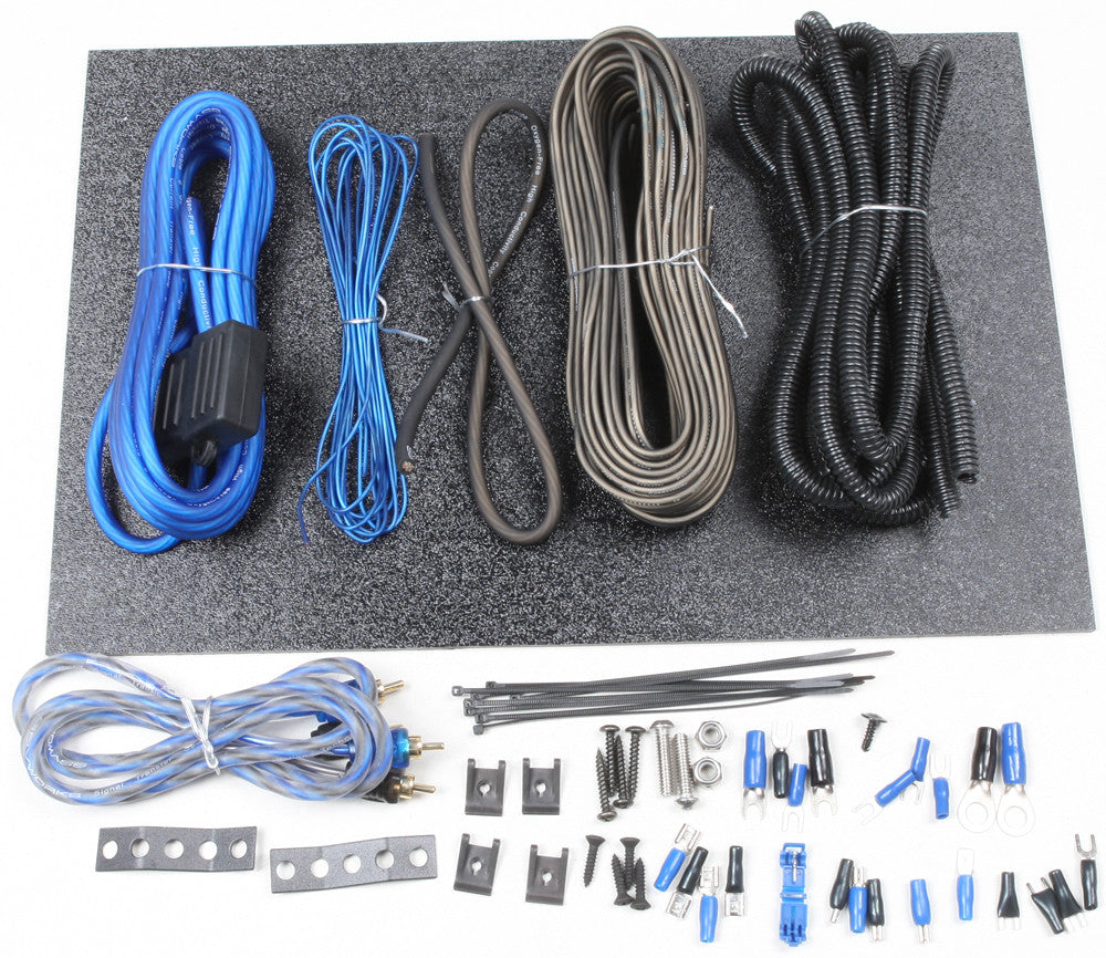 SSV WORKS RANGER AMP WIRING KIT W/MOUNTING BRACKETS RG-AMPKIT8