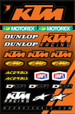 D'COR KTM 2 DECAL SHEET 40-30-101