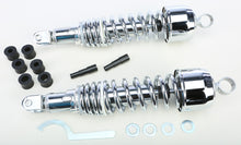 Load image into Gallery viewer, EMGO CLASSIC SHOCKS W/CLEVIS MOUNT CHROME 340 MM 17-05534