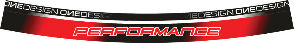 ONE EMBLEMS WHEEL STRIPE GLOW RED DCWR3P