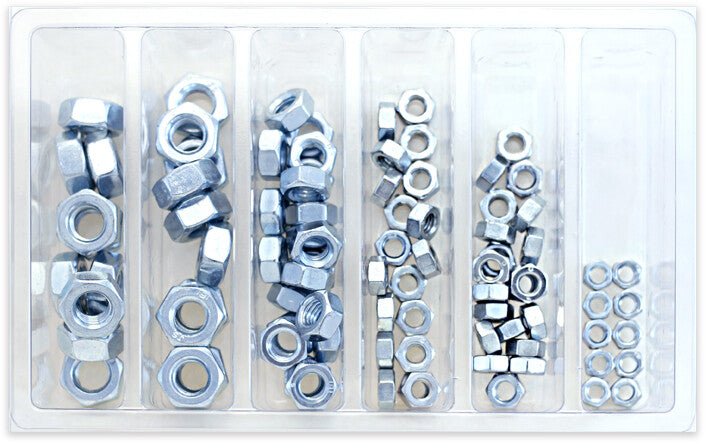BOLT HEX NUT ASSORTMENT 90 PIECE KIT SV-HEXNUT