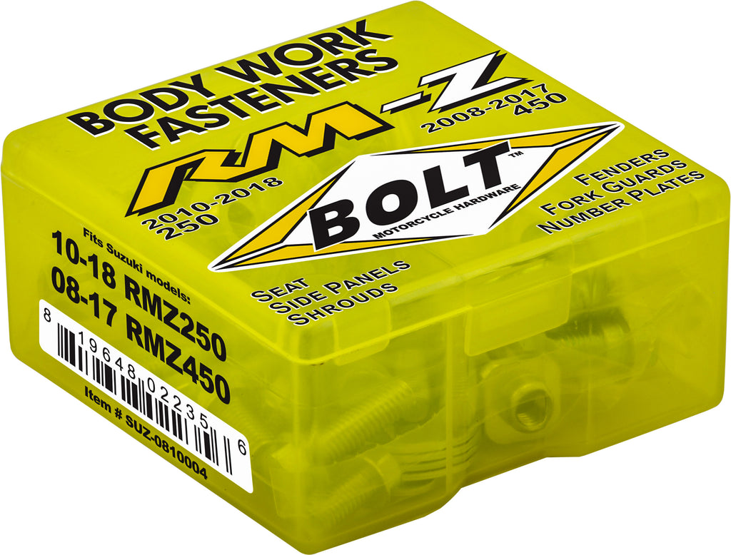 BOLT FULL PLASTIC FASTENER KIT SUZ SUZ-0810004