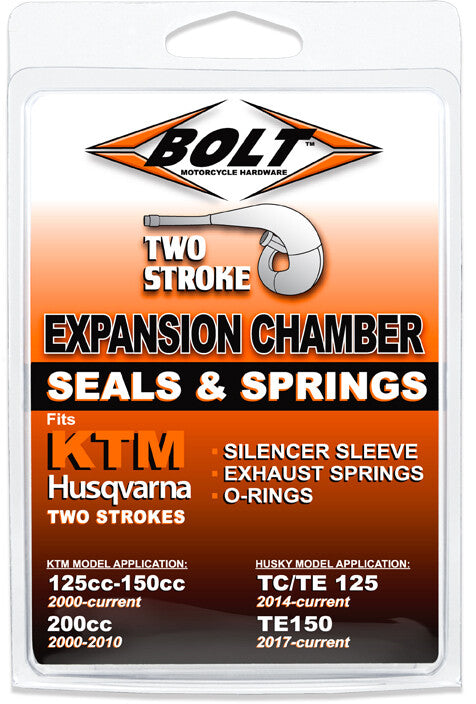 BOLT 2-STROKE O-RING SPRING AND COUPLER KIT EU.EX.105-150CC