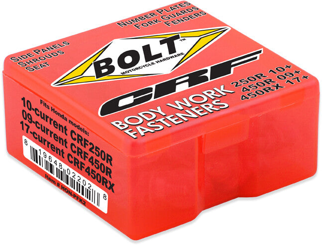 BOLT FULL PLASTIC FASTENER KIT HON HON-PFK2