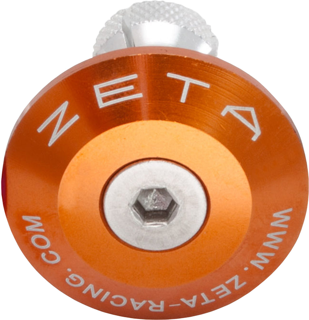 ZETA BAR END PLUG ORANGE ZE48-7009