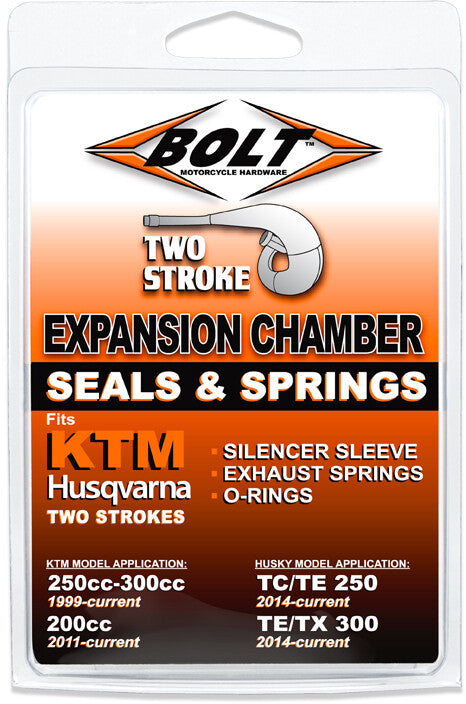 BOLT 2-STROKE O-RING SPRING AND COUPLER KIT EU.EX.200-300CC