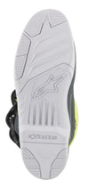 Load image into Gallery viewer, ALPINESTARS TECH 3 BOOTS COOL GREY/YELLOW/CYAN SZ 11 2013018-9017-11
