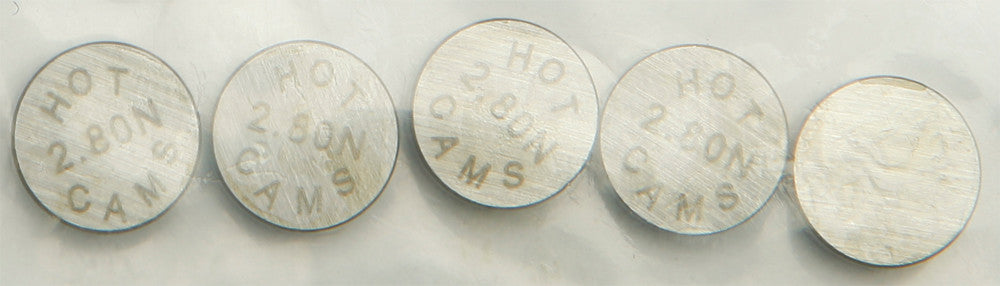 HOT CAMS VALVE SHIMS 9.48X2.80MM 5/PK 5PK948280