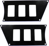 MODQUAD DASH 6-SWITCH PLATE (BLACK) RZR-SP6-1K-BLK