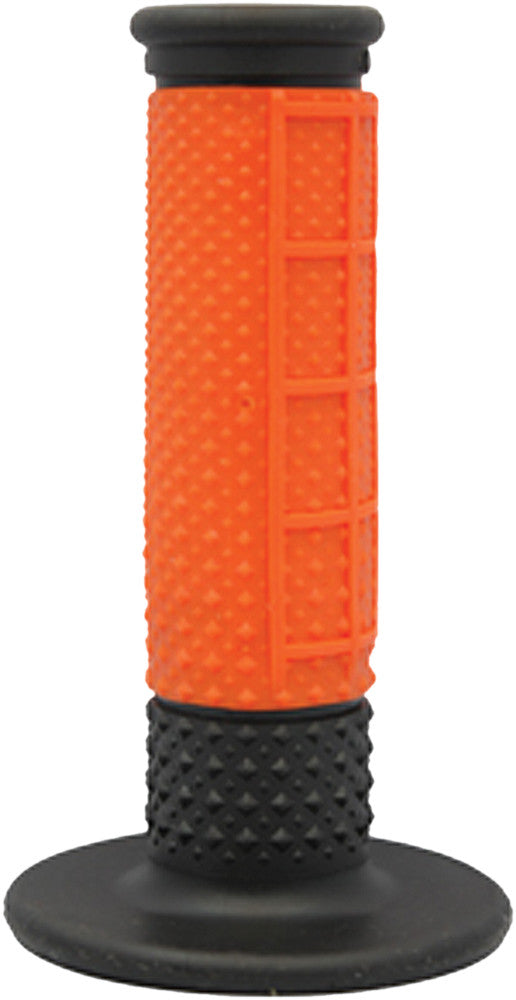 AVON X.9 HALF WAFFLE GRIPS ORANGE/BLACK MXW15-atv motorcycle utv parts accessories gear helmets jackets gloves pantsAll Terrain Depot