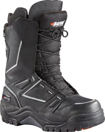 BAFFIN POWDER BOOTS BLACK/SILVER SZ 13 PWSP-M002-13-BAD