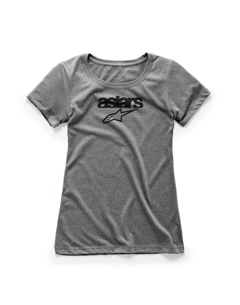 ALPINESTARS WOMEN'S HERITAGE BLAZE TEE GREY SM 1W38-73004-1026-S