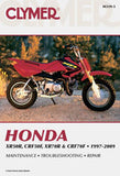 CLYMER REPAIR MANUAL HON XR50R/XR70R CM319-3