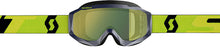 Load image into Gallery viewer, SCOTT HUSTLE GOGGLE BLUE/YELLOW W/YELLOW CHROME WORKS 268182-1054289