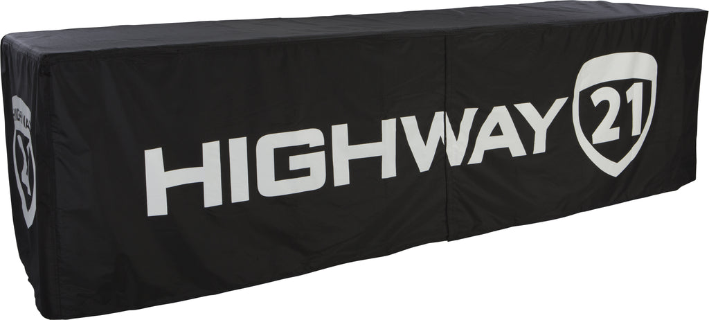 HIGHWAY 21 TABLE COVER BLACK 8' 31-71100 HWY21 BLK-atv motorcycle utv parts accessories gear helmets jackets gloves pantsAll Terrain Depot