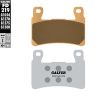 Load image into Gallery viewer, GALFER BRAKE PADS SINTERED CERAMIC FD219G1375 FD219G1375